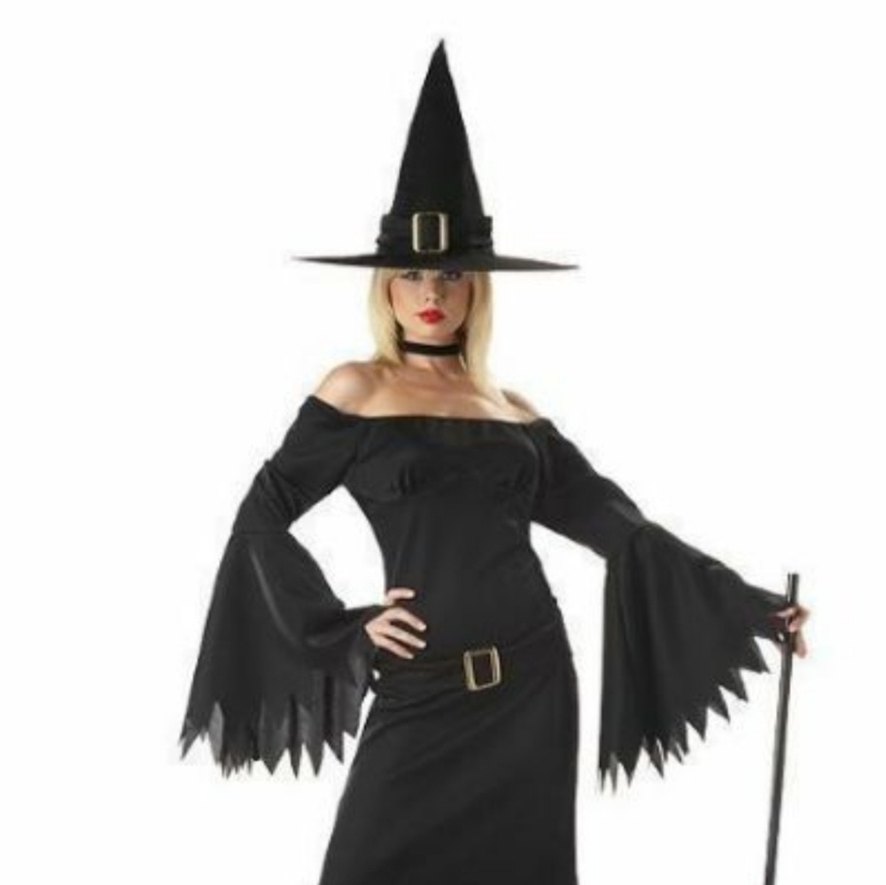 *California Costume Size Small 6-8 Elegant Witch